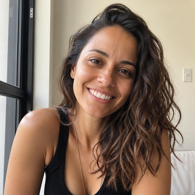 Foto de Aline Ferraz, aluna da Artesify